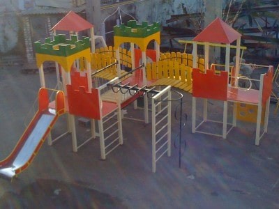 Дитячі ігрові комплекси для вулиці