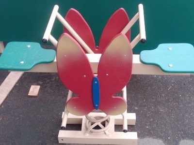 Гойдалки на пружині